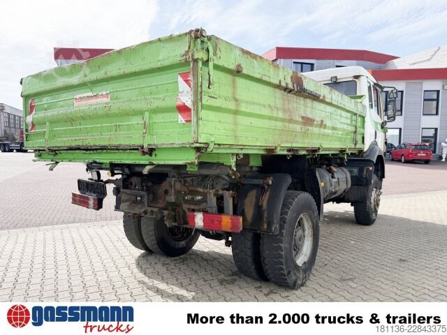 Tipper truck Mercedes-Benz SK 1831 AK 4x4, Winterdienstausstattung