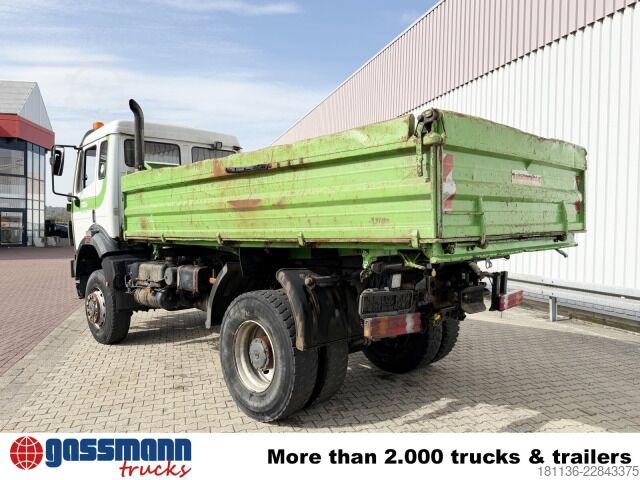 Tipper truck Mercedes-Benz SK 1831 AK 4x4, Winterdienstausstattung