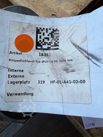 Kompensationsschlauch BOA DN50 PN16 – 1100 mm | Edelstahl Wąż kompensacyjny BOA DN50 PN16 – 1100 mm | stal nierdzewna Wąż kompensacyjny BOA DN50 PN16 – 1100 mm | stal nierdzewna