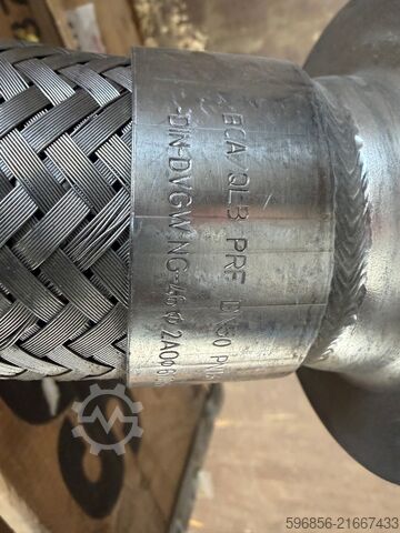Kompensationsschlauch BOA DN50 PN16 – 1100 mm | Edelstahl Wąż kompensacyjny BOA DN50 PN16 – 1100 mm | stal nierdzewna Wąż kompensacyjny BOA DN50 PN16 – 1100 mm | stal nierdzewna