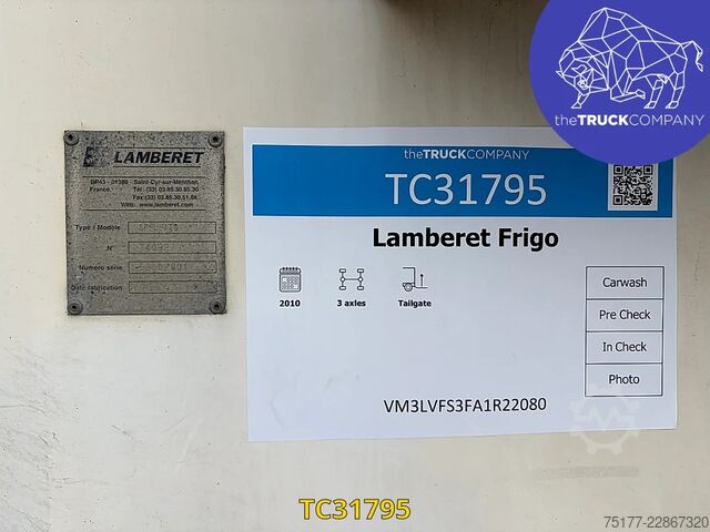 Refrigerated/frozen transport Lamberet 