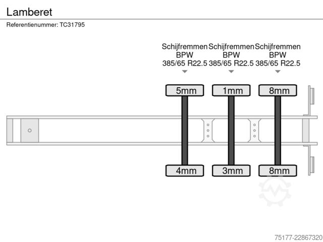 Refrigerated/frozen transport Lamberet 