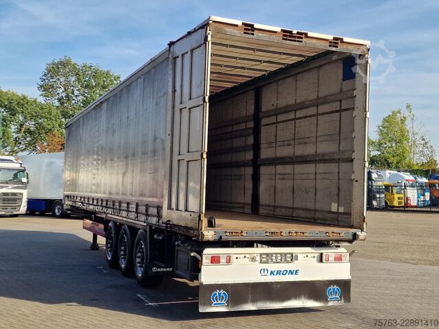 Sliding tarpaulins Krone SD Tautliner - BPW Axle - Lift axle