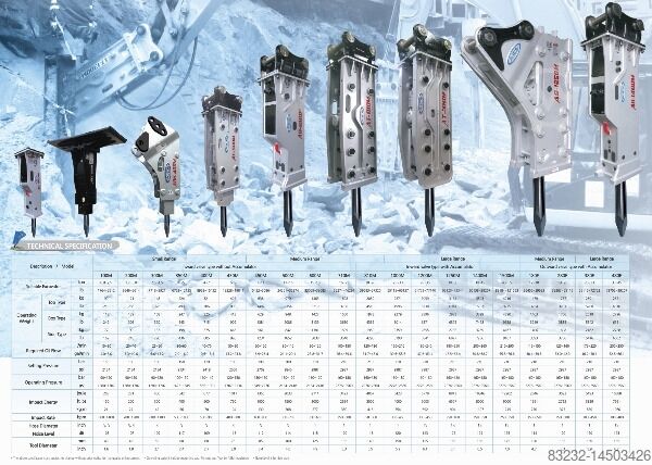 Brechhammer AJCE ABH400M JCB 3cx 4cx