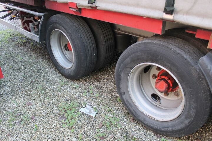 Trailer with chassis Pezzaioli rimorchio biga casse mobili container