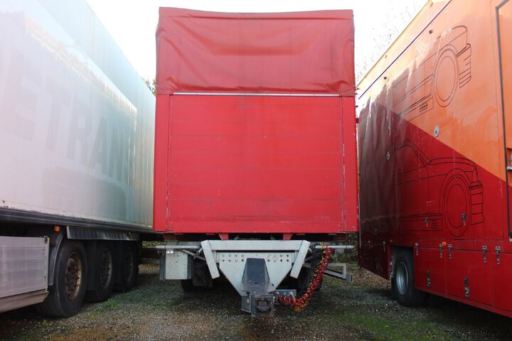 Trailer with chassis Pezzaioli rimorchio biga casse mobili container