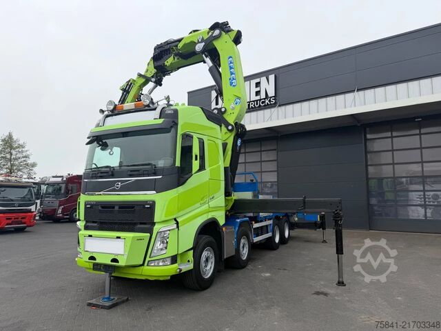 Crane truck Volvo FH 540 8x2 EFFER 955/8S + JIB 6S