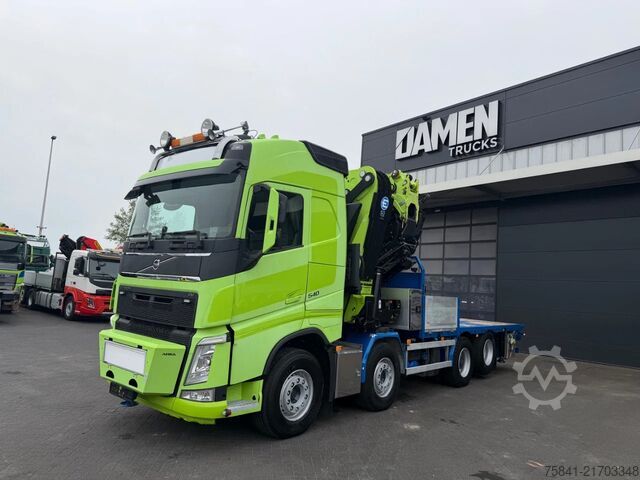 Crane truck Volvo FH 540 8x2 EFFER 955/8S + JIB 6S