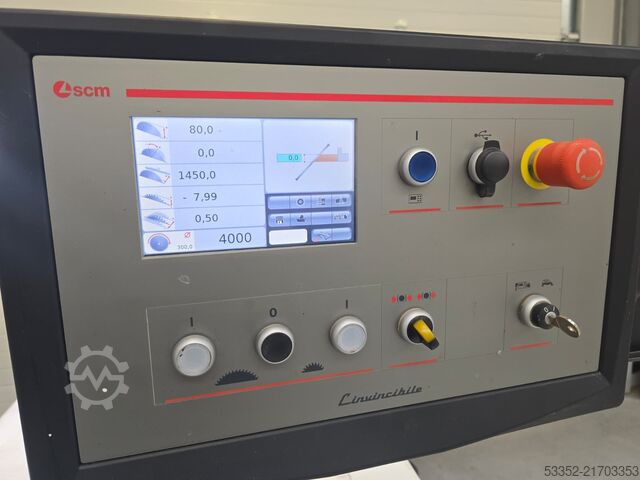 Sliding table saw SCM Si3