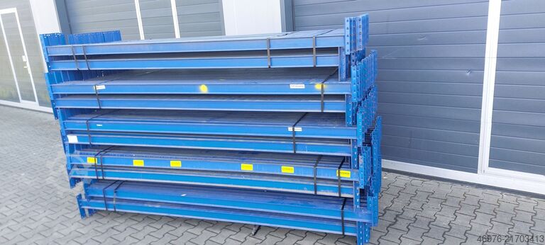 Hochregallager Palettenregaltraverse SSI Schäfer P350 / INP: 80 x 42 mm / lichte Weite: 2.700 mm