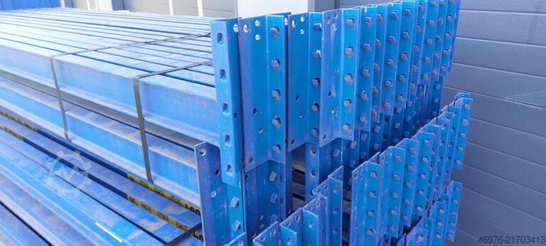 Hochregallager Palettenregaltraverse SSI Schäfer P350 / INP: 80 x 42 mm / lichte Weite: 2.700 mm