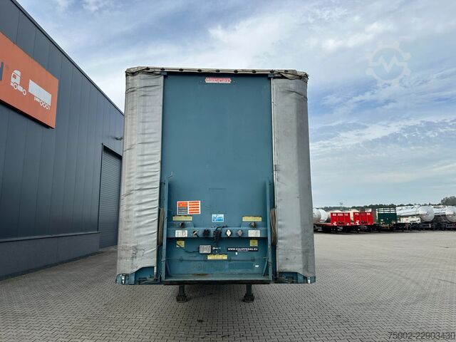 Schiebeplanen Groenewegen DRO-14-27 BPW-drum / NL-trailer