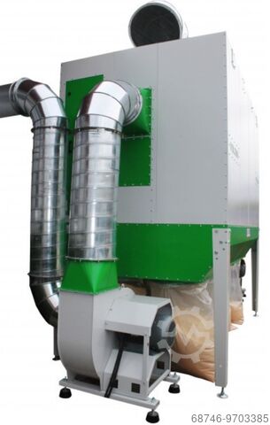 Dust collector,dust collector 16800 m3/h Holzing RLA 500 VIBER Power 16800 m3/h