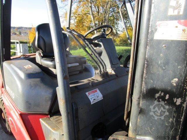 Dieselstapler Manitou MI35D Triplex-Freihub 4,7m + Seitenschieber