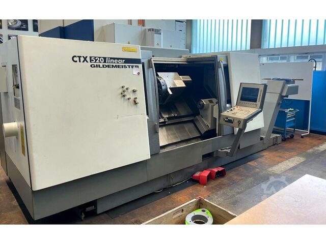 CNC lathe Gildemeister CTX 520 linear