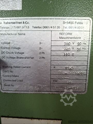 Knife grinder REFORM TYP5 AR21