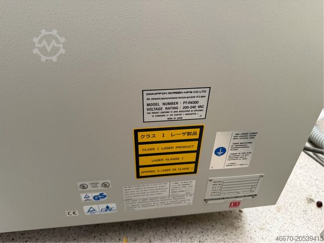 Platesetter Fuji/Screen PT-R4300