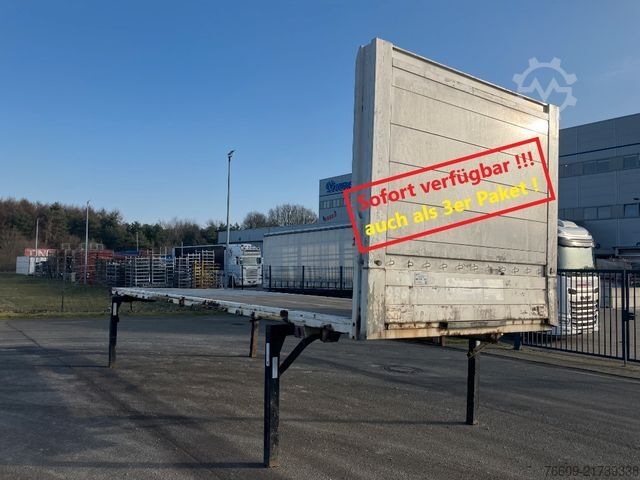 Swap body trailer KRONE Wechselbrücke Pritsche