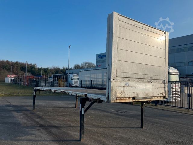 Swap body trailer KRONE Wechselbrücke Pritsche