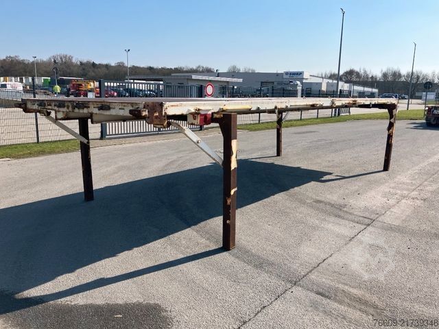 Swap body trailer KRONE Wechselbrücke Pritsche