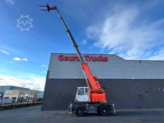 Rotierender Teleskoplader Sennebogen 608 MULTICRANE/ROUGH TERRAIN CRANE + JIB