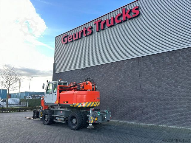 Rotierender Teleskoplader Sennebogen 608 MULTICRANE/ROUGH TERRAIN CRANE + JIB