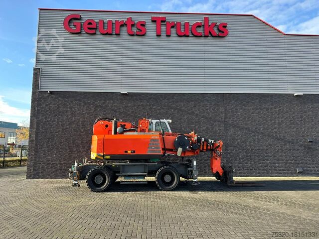 Rotierender Teleskoplader Sennebogen 608 MULTICRANE/ROUGH TERRAIN CRANE + JIB