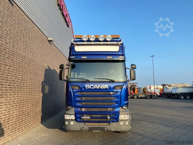 Crane truck Scania R580 V8 8X2 + HIAB XS 544 E-8 HIPRO KRAAN/KRAN/...