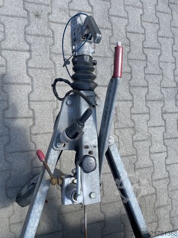 Motorcycle trailer SARIS Motorradtransporter Tieflader Einachser