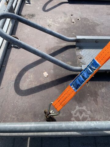 Motorcycle trailer SARIS Motorradtransporter Tieflader Einachser