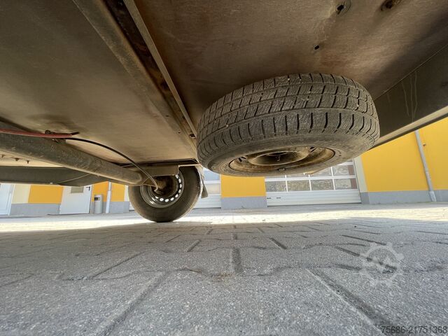 Motorcycle trailer SARIS Motorradtransporter Tieflader Einachser