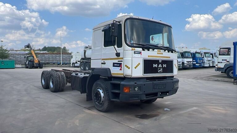 Chassis cab MAN 27.463 (FULL STEEL SUSP. / LAMES / BIG AXLE / G...