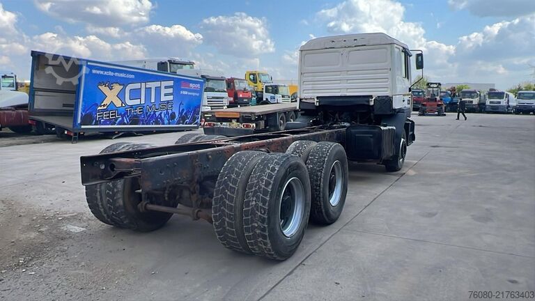Chassis cab MAN 27.463 (FULL STEEL SUSP. / LAMES / BIG AXLE / G...