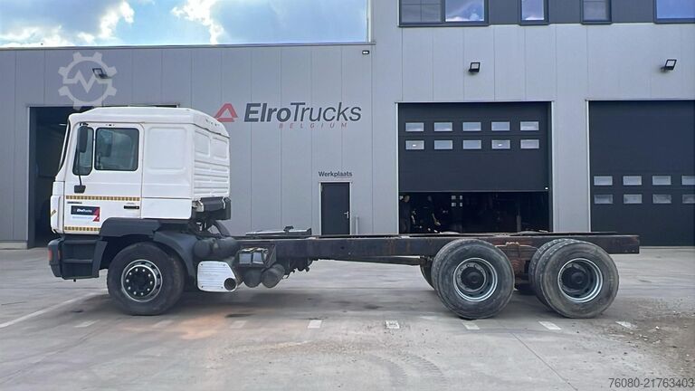 Chassis cab MAN 27.463 (FULL STEEL SUSP. / LAMES / BIG AXLE / G...