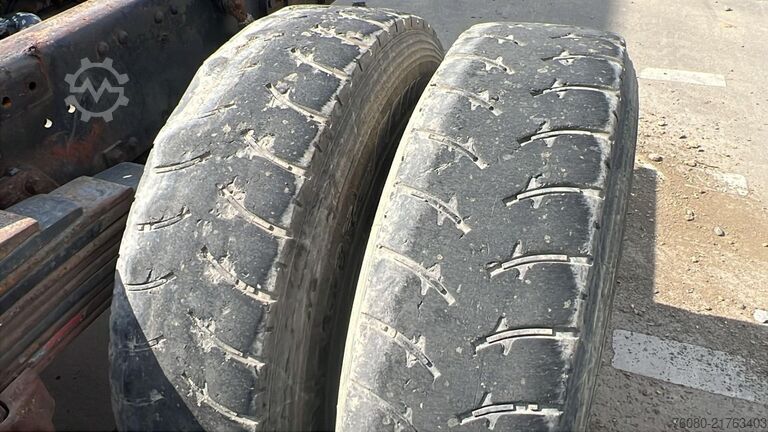 Chassis cab MAN 27.463 (FULL STEEL SUSP. / LAMES / BIG AXLE / G...