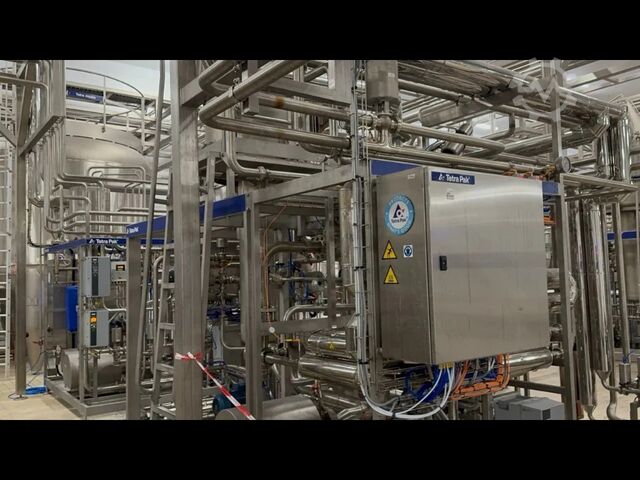 Used tetra Pack A3 speed 200 ml Prisma line for UHT Tetra Pak® A3/Speed V040