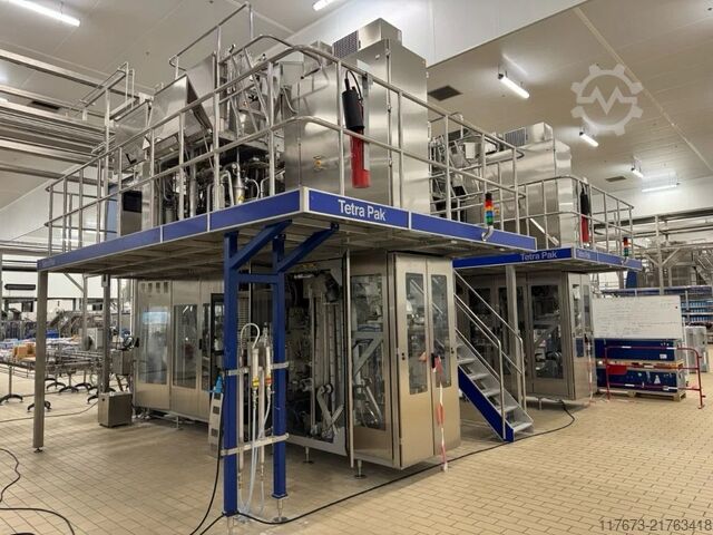 Used tetra Pack A3 speed 200 ml Prisma line for UHT DOMINO A3/Speed V040