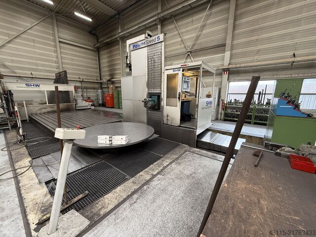 CNC Floor Type Bed Milling Machine SHW PS 5 (Powerspeed 5)