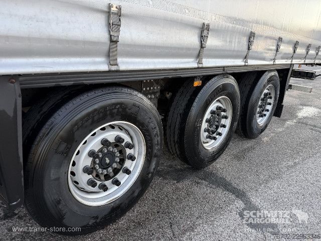Auflieger mit Pritsche & Plane Schmitz Cargobull Curtainsider Standard