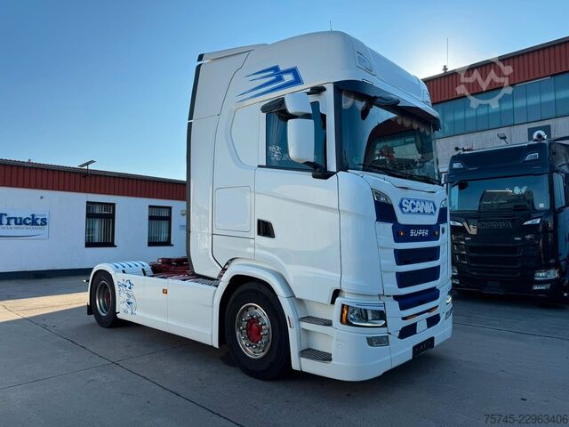 Standard SZM SCANIA S500 * RETARDER * STANDKLIMA  * 2 X TANK*1. HAND