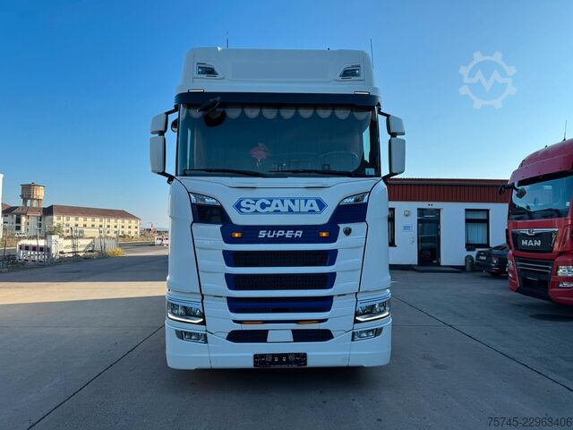 Standard SZM SCANIA S500 * RETARDER * STANDKLIMA  * 2 X TANK*1. HAND