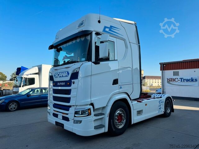 Standard SZM SCANIA S500 * RETARDER * STANDKLIMA  * 2 X TANK*1. HAND