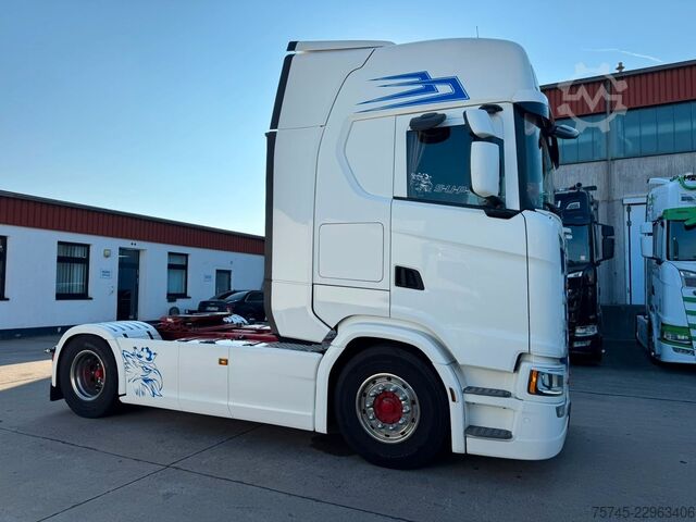 Standard SZM SCANIA S500 * RETARDER * STANDKLIMA  * 2 X TANK*1. HAND