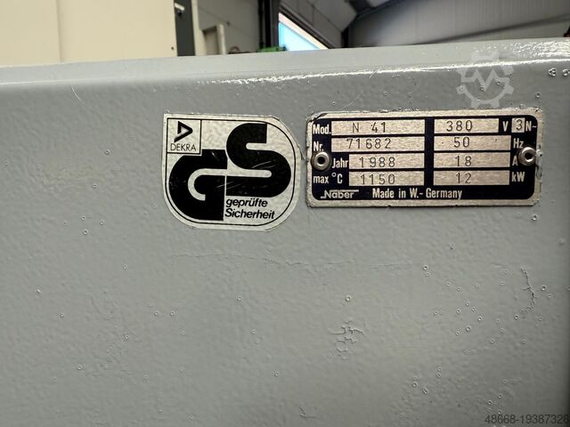 Annealing and hardening furnace, firing furnace, oven Nabertherm N41