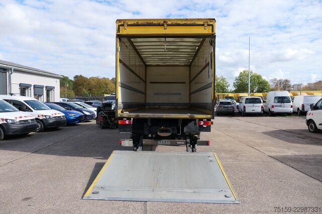 Box truck iveco EuroCargo ML 120 E 28 AHK LBW