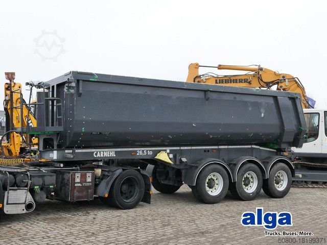 Kipper Auflieger CARNEHL CHKS/AH, Alu, 28m³, Kunststoffauskleidung, Lift