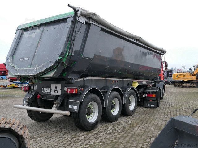 Kipper Auflieger CARNEHL CHKS/AH, Alu, 28m³, Kunststoffauskleidung, Lift