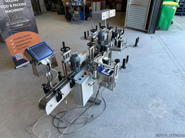 Labeling equipment EME Series 2000 / 4000 Twin-Head Labeller