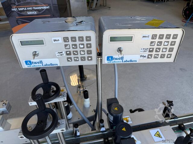 Labeling equipment EME Series 2000 / 4000 Twin-Head Labeller