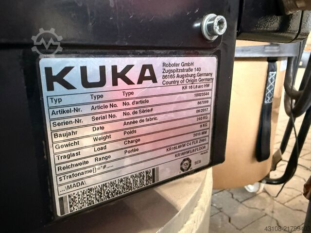 Industrial robot KUKA KR 16 L8 arc HW